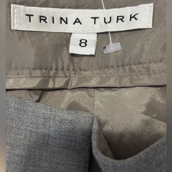 Trina Turk Floral Print Trousers - Gray and purple - Picture 4 of 5